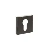 Atlantic - S4ESCESUDB STATUS Euro Escutcheons on S4 Square Rose - Urban Dark Bronze