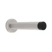 DSW1019SSS Carlisle Brass Eurospec 150mm x 22mm Wall Mounted Door Stop on Concealed Fix Rose - Satin Stainless Steel