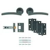 UDP009ANT/INTB Carlisle Brass 'Tavira' Ultimate Door Pack - Anthracite