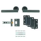 UDP010ANT/INTB - Carlisle Brass 'Lagos' Ultimate Door Pack - Anthracite