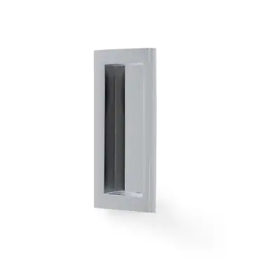 Click Here To Enlarge This Photo Of AW911-100-PC - Alexander & Wilks 100mm x 45mm Rectangular Flush Pull - Polished Chrome