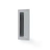 AW911-100-PC - Alexander & Wilks 100mm x 45mm Rectangular Flush Pull - Polished Chrome