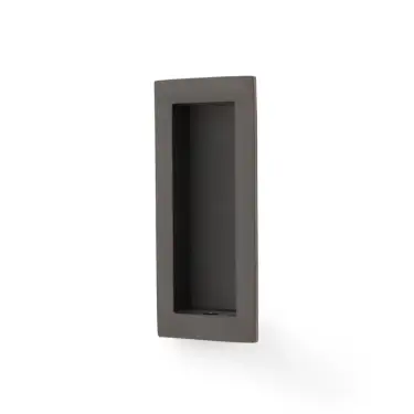 Click Here To Enlarge This Photo Of AW911-100-DBZPVD - Alexander & Wilks 100mm x 45mm Rectangular Flush Pull - Dark Bronze PVD