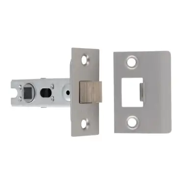 Click Here To Enlarge This Photo Of BTL25SSS Carlisle Brass Eurospec 64mm CE Tubular Mortice Latch (Square) Satin Stainless Steel