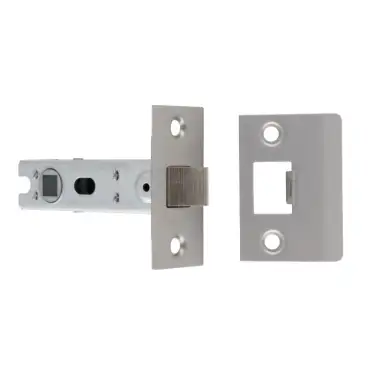 Click Here To Enlarge This Photo Of BTL30SSS Carlisle Brass Eurospec 76mm CE Tubular Mortice Latch (Square) Satin Stainless Steel