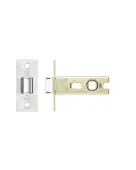 PRTL64FD-S-SSS - Zoo Hardware Project CE Fire Rated Tubular Latch 64mm (Square Forend) Satin Stainless Steel