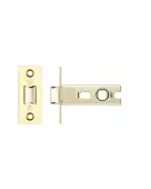 PRTL76FD-S-PVDPB - Zoo Hardware Project CE Fire Rated Tubular Latch 76mm (Square Forend) PVD Stainless Brass