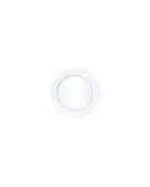 RT001-PCW - Zoo Hardware Rosso Tecnica Euro Profile Escutcheon - Powder Coated Matt White