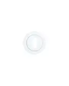 RT002-PCW - Zoo Hardware Rosso Tecnica Standard Profile Escutcheon - Powder Coated Matt White