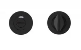 RT004I-PCB - Zoo Hardware Rosso Tecnica Turn & Indicator Release - Powder Coated Black