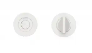 RT004I-PCW - Zoo Hardware Rosso Tecnica Turn & Indicator Release - Powder Coated White