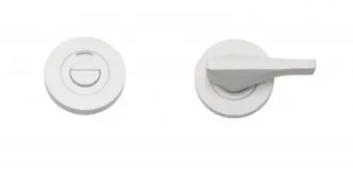 Click Here To Enlarge This Photo Of RT006I-PCW - Zoo Hardware Rosso Tecnica Accessible Turn & Indicator Release - Powder Coated White