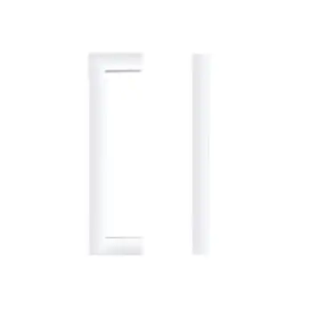 Click Here To Enlarge This Photo Of TDFPS-96-CP - Zoo Hardware Square Block Cabinet Pull Handle 96mm c/c Polished Chrome Finish