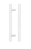 TDFPT-128-188MW - Zoo Hardware T Bar Cabinet Handle 128mm c/c (188mm Overall Length) Matt White Finish
