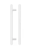 TDFPT-160-220MW - Zoo Hardware T Bar Cabinet Handle 160mm c/c (220mm Overall Length) Matt White Finish