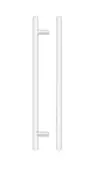 TDFPT-192-252MW - Zoo Hardware T Bar Cabinet Handle 192mm c/c (252mm Overall Length) Matt White Finish