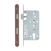 VDL7260-R-PVDBZ - Zoo Hardware Vier DIN Euro Sashlock 60mm Backset (72mm Centres) with 2pc Radius Forend - PVD Bronze Finish