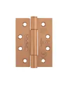 VHC243PVDBZ - Zoo Hardware Vier Grade 14 Concealed Bearing Hinges (Square) 102 x 76 x 3mm - PVD Bronze