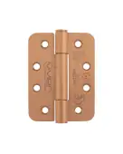 VHC243RPVDBZ - Zoo Hardware Vier Grade 14 Concealed Bearing Hinges (Radius) 102 x 76 x 3mm - PVD Bronze