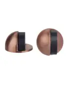 ZAS06-PVDBZ - Zoo Hardware Oval Floor Mounted Door Stop 45mm (Concealed Fix) PVD Bronze Finish