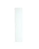 ZAS32RB-PCW - Zoo Hardware Finger Plate with Radius Corners (Plain) 75mm x 350mm - Powder Coated Matt White