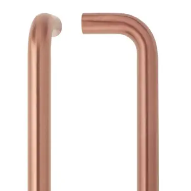 Click Here To Enlarge This Photo Of ZCSD425-PVDBZ - Zoo Hardware 425mm x 19mm Bolt Through 'D' Pull Handle &lpar;Grade 304&rpar; PVD Bronze