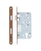 ZDL7260ESC-R-PVDBZ - Zoo Hardware Din Escape Sashlock - 72mm Centres - 60mm Backset (Radius) Satin Bronze Finish