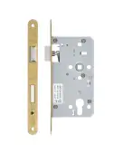 ZDL7260ESC-R-PVDSB - Zoo Hardware Din Escape Sashlock - 72mm Centres - 60mm Backset (Radius) Satin Brass Finish