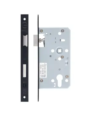 Click Here To Enlarge This Photo Of ZDL7260ESC-S-PCB - Zoo Hardware Din Escape Sashlock - 72mm Centres - 60mm Backset (Square) Powder Coated Black Finish