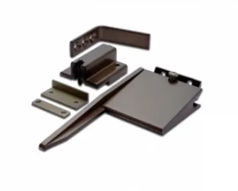 Click Here To Enlarge This Photo Of ZDS0036-BZ - Zoo Hardware Size 3-6 Door Selector for Double Rebated Doors (with 102mm arm) Bronze Finish
