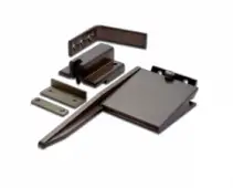 ZDS0036-BZ - Zoo Hardware Size 3-6 Door Selector for Double Rebated Doors (with 102mm arm) Bronze Finish