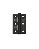 ZHSS232-FD-MB - Zoo Hardware Grade 7 CE Fire Rated Ball Bearing Hinges 76mm x 50mm x 2mm Matt Black