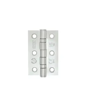 Click Here To Enlarge This Photo Of ZHSS232-FD-PSS - Zoo Hardware Grade 7 CE Fire Rated Ball Bearing Hinges 76mm x 50mm x 2mm Polished Stainless Steel