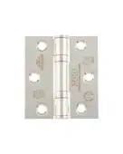 ZHSS7667S-PSS - Zoo Hardware Grade 11 CE Fire Rated Ball Bearing Hinges (Square) 76 x 67 x 2.5mm - Polished Stainless Steel