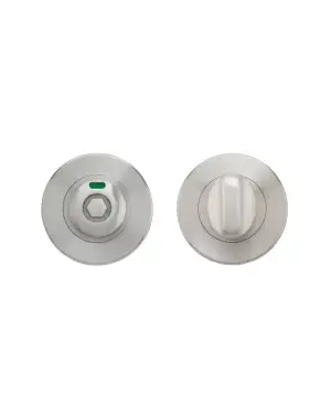 Click Here To Enlarge This Photo Of ZPS004ISS-HEX - Zoo Hardware Turn and HEX Release with Indicator (Grade 304) Satin Stainless Steel