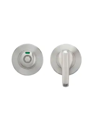 Click Here To Enlarge This Photo Of ZPS006ISS-HEX - Zoo Hardware DDA Disabled Turn and HEX Release with Indicator (Grade 304) Satin Stainless Steel