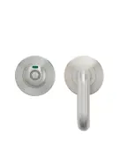 ZPS007ISS-HEX - Zoo Hardware Disabled RTD Turn and HEX Release with Indicator (50mm dia) Satin Stainless Steel