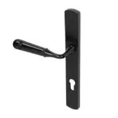 BLU Performance Opera 92mm Multipoint Lock Lever Handle, 316 Stainless Steel, PVD Matt Black Lacquered (TBH095B-MBL)