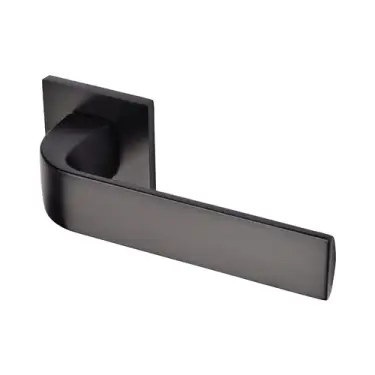 Click Here To Enlarge This Photo Of 5M-2732-Q-153 M.Marcus Sorrento Lisbon Lever Set on Square Rose Matt Black