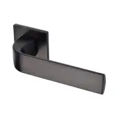 5M-2732-Q-153 M.Marcus Sorrento Lisbon Lever Set on Square Rose Matt Black