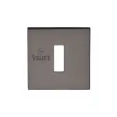 5M-4048-Q-141 M.Marcus Sorrento Keyhole Escutcheon on Square Rose Venetian Bronze