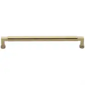 C0312 320-SB Heritage Brass Cabinet Pull Bauhaus Design 320mm ctc Satin Brass Finish