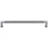 C0312 320-SC Heritage Brass Cabinet Pull Bauhaus Design 320mm ctc Satin Chrome Finish