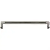 C0312 320-SN Heritage Brass Cabinet Pull Bauhaus Design 320mm ctc Satin Nickel Finish
