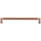 C0312 320-SRG Heritage Brass Cabinet Pull Bauhaus Design 320mm ctc Satin Rose Gold Finish