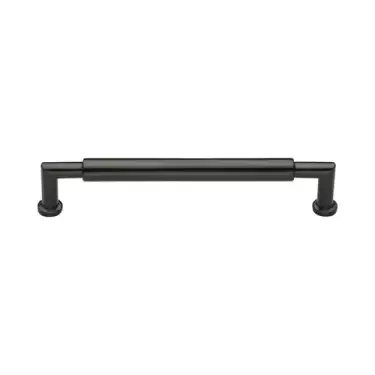Click Here To Enlarge This Photo Of C0319 152-MB Heritage Brass Cabinet Pull Bauhaus Round Design 152mm ctc Matt Bronze Finish