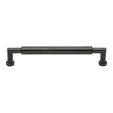 Click Here To Enlarge This Photo Of C0319 203-MB Heritage Brass Cabinet Pull Bauhaus Round Design 203mm ctc Matt Bronze Finish