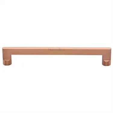 Click Here To Enlarge This Photo Of C0345 256-SRG Heritage Brass Cabinet Pull Apollo Design 256mm ctc Satin Rose Gold Finish