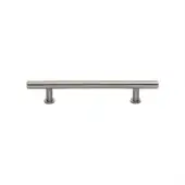 C0362 128-SN Heritage Brass Cabinet Pull T-Bar Design with 16mm Rose 128mm ctc Satin Nickel Finish