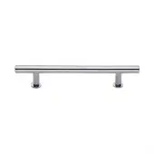 C0362 160-PC Heritage Brass Cabinet Pull T-Bar Design with 16mm Rose 160mm ctc Polished Chrome Finish